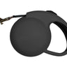 Parisian Pet Mini Retractable Leash for Dogs & Cats – Stylish Nylon Dog Leash, Small Dog Retractable Leash, Black