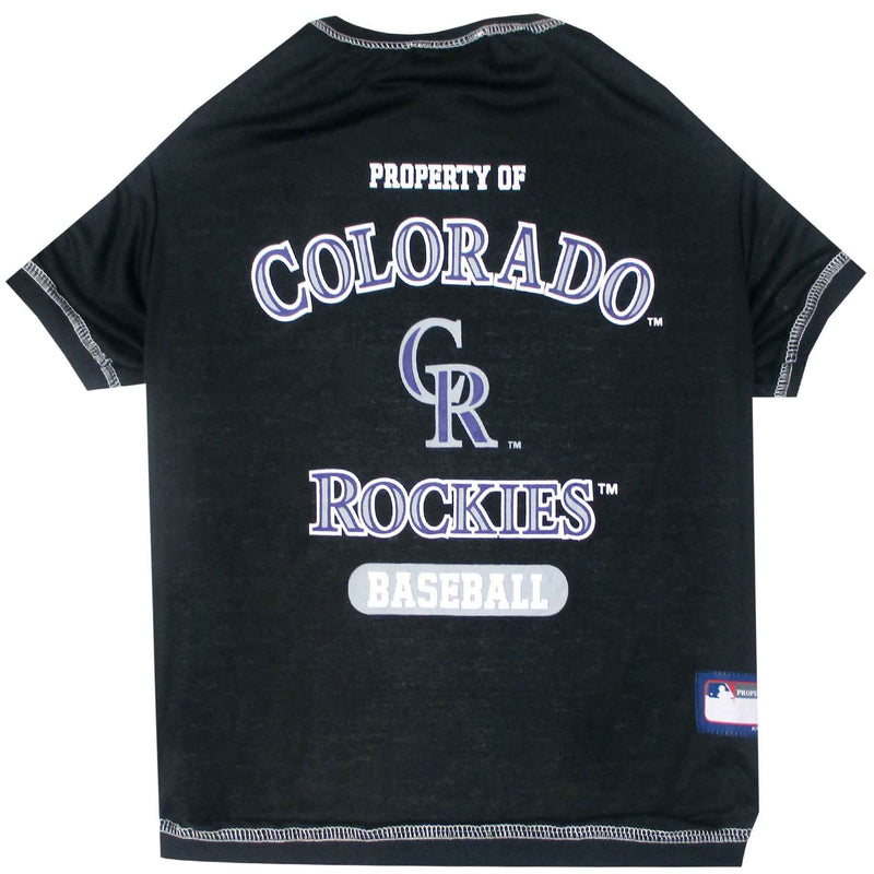MLB Colorado Rockies Dog T-Shirt