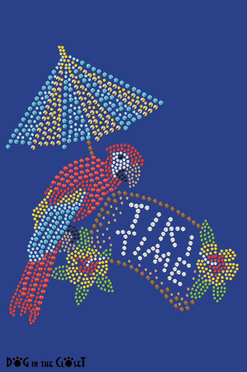 Tiki Time Parrot - Womens Tee