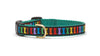 Up Country Rainbones Small Breed Dog Collar Made in USA