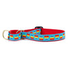 Up Country Rainbow Hearts Cast Brass Martingale Collar