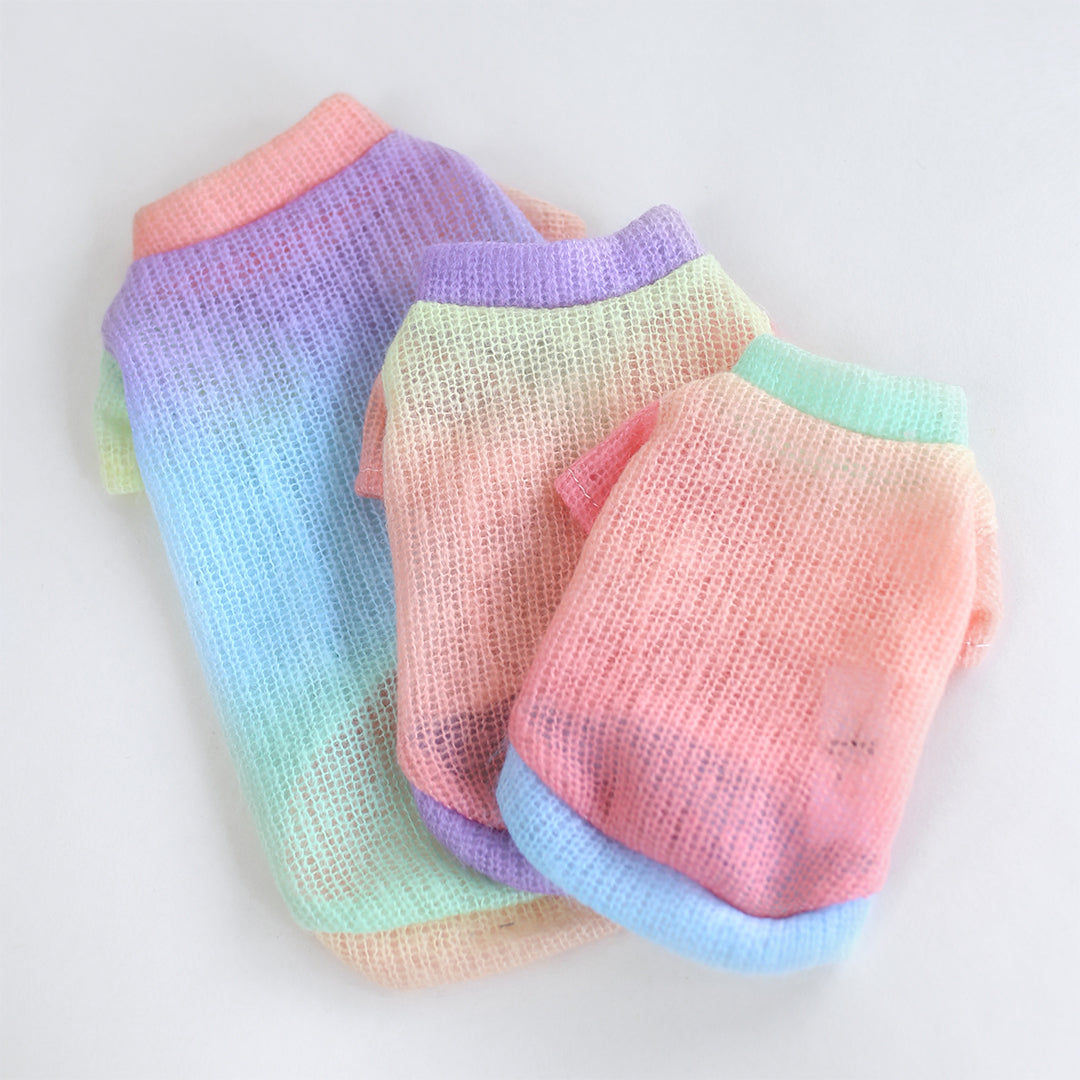 Hello Doggie Rainbow Dog Sweater