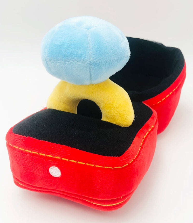 Bonne et Filou – Engagement Ring Plush Squeaky Dog Toy Set