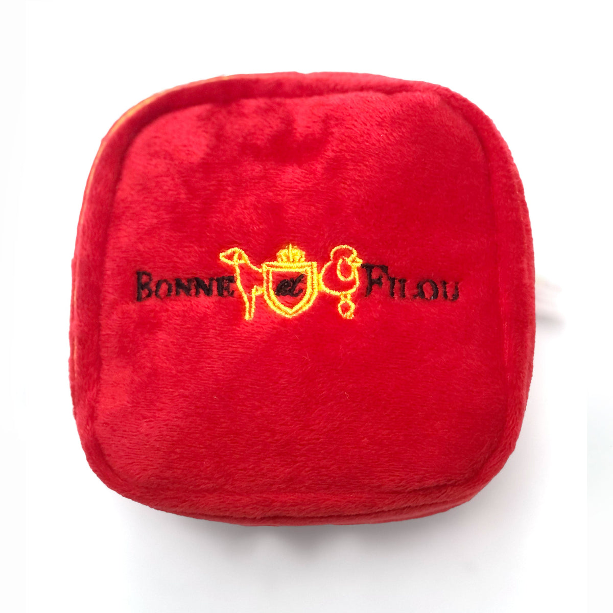 Bonne et Filou – Engagement Ring Plush Squeaky Dog Toy Set