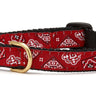 Red Bandana Small Breed Dog Collar