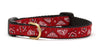 Up Country Red Bandana Small Breed Dog Collar Made in USA