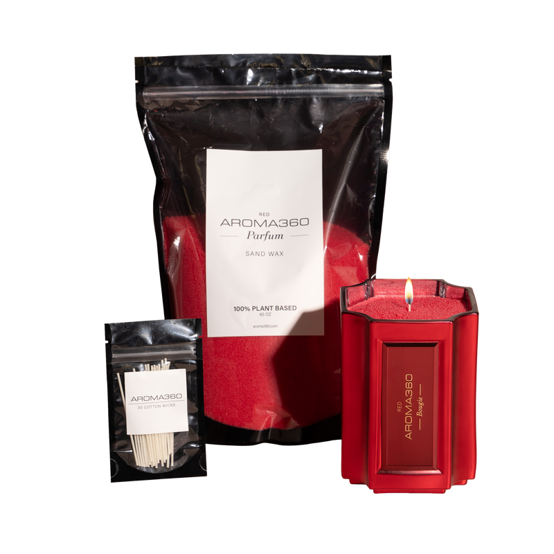 (RED) Bougie Sand Wax Set - HT Animal Supply