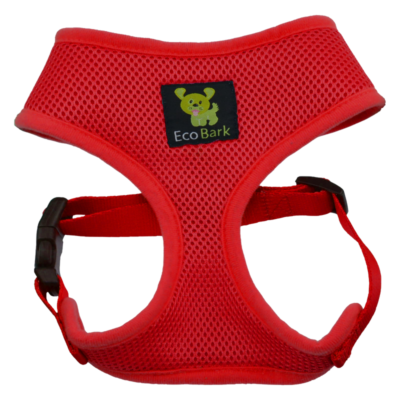 EcoBark – Cherry Red Max Comfort Dog Harness