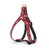 Up Country Red Bandana Dog Cast Brass Dog Harness