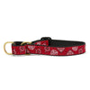 Up Country Red Bandana Cast Brass Martingale Collar