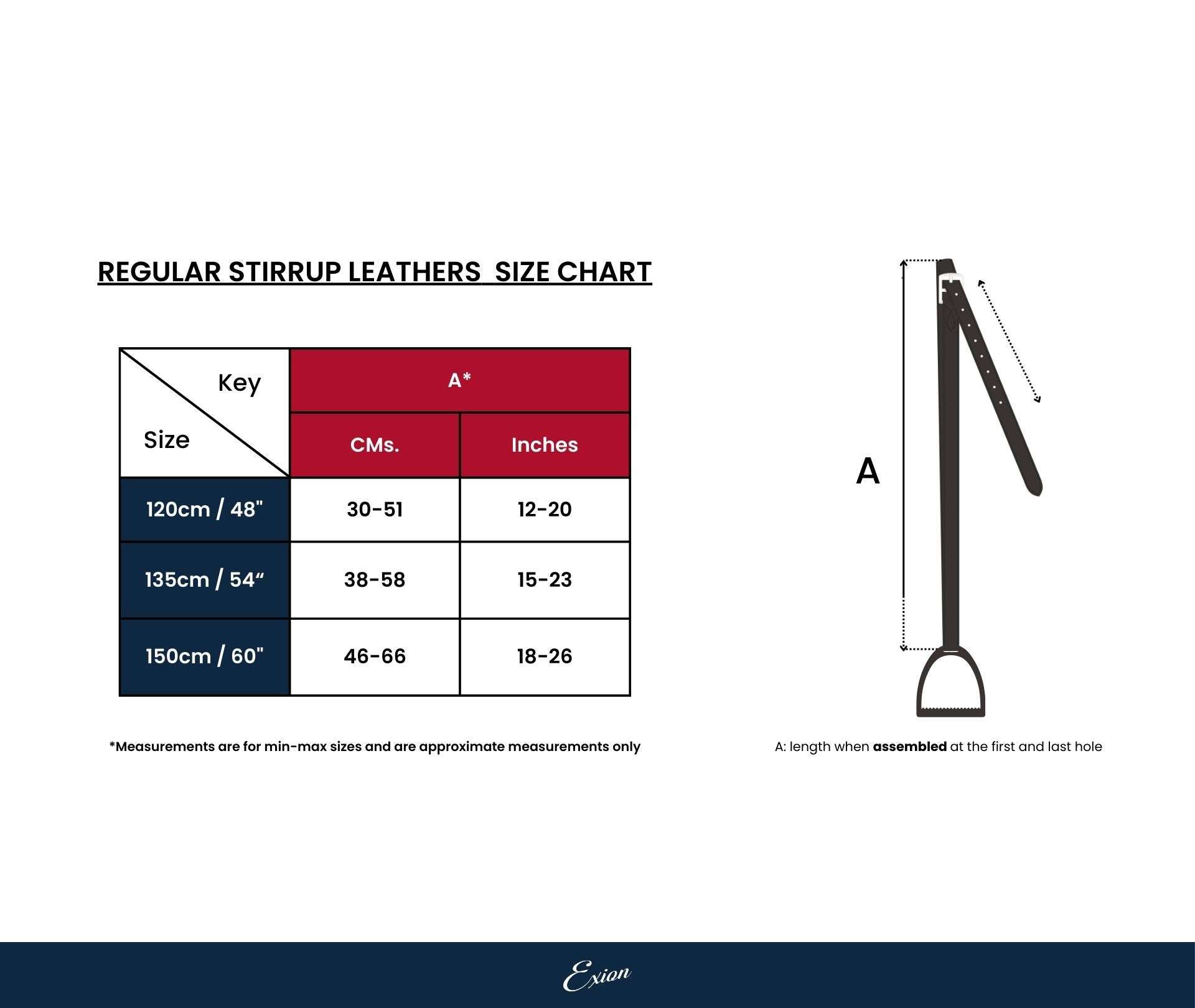 ExionPro Pre-Stretched Stirrup Leathers