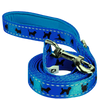EcoBark Royal Blue Dog Leash- Padded Comfort Grip Leash - 4ft, 5ft, and 6ft Leash for Small and Medium Dogs