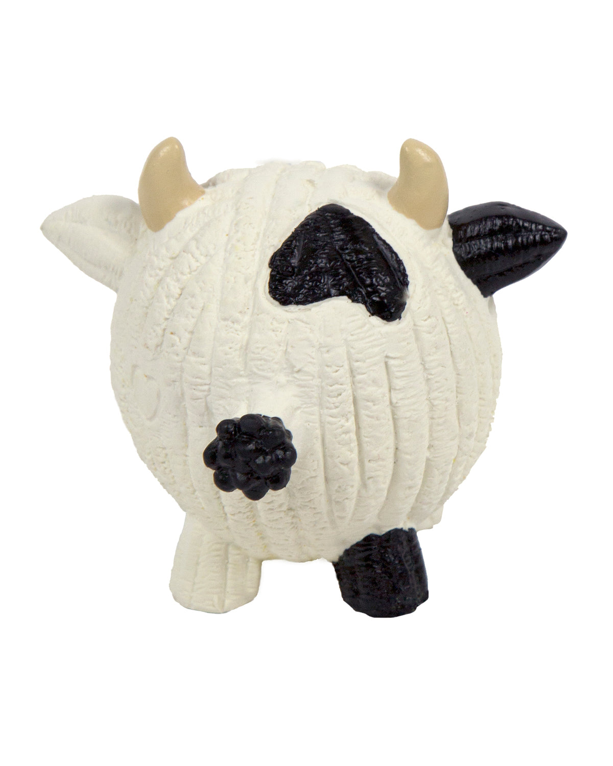 Dottie Cow Ruff-Tex Latex Ball Dog Toy, Large