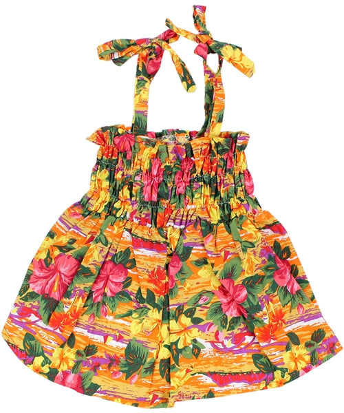 Parisian Pet Hawaiian Dress Dog T-Shirt-Orange