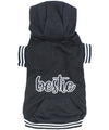 Parisian Pet Bestie Hoodie in Black