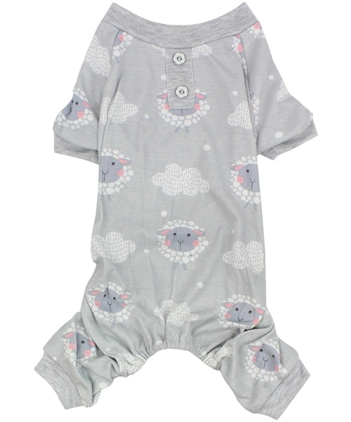 Parisian Pet Gray Sheep Pajama