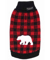 Parisian Pet Buffalo Checkered Sweater