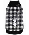 Parisian Pet Buffalo Checkered Sweater