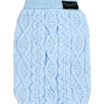Parisian Pet Cable Knit Sweater - Warm & Stylish Pet Sweater in Powder Blue for Dogs & Cats