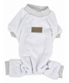 Parisian Pet Velour Pajama Cloud Gray