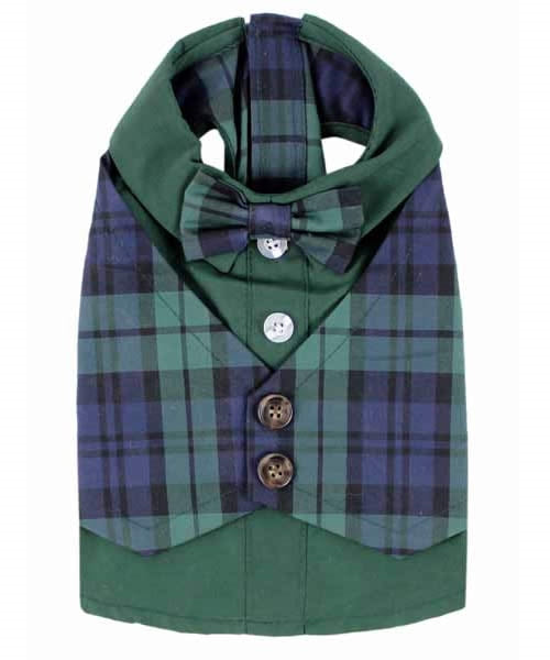 Parisian Pet Scottish Taffeta Tuxedo