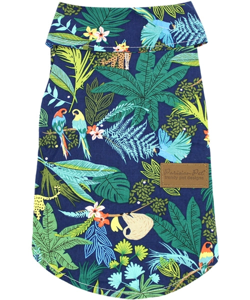 Parisian Pet Amazonia Dog & Cat T-Shirt – Trendy Cotton, Comfortable & Lightweight Summer Pet Apparel - Saint Patricks Day