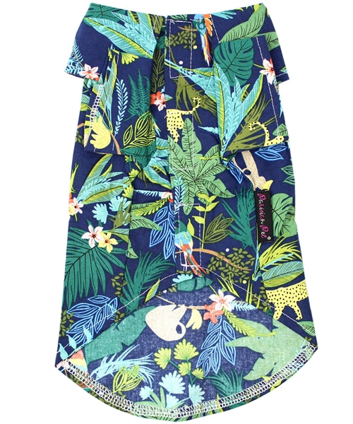 Parisian Pet Amazonia Dog & Cat T-Shirt  Trendy Cotton, Comfortable & Lightweight Summer Pet Apparel - Saint Patricks Day