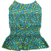 Parisian Pet Tribal Dress-Green, Blue, Yellow