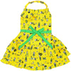 Parisian Pet Cactus Tiered Dress Dog T-Shirt-Yellow