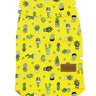 Parisian Pet Cactus Camp Dog & Cat Shirt – Trendy Embroidered Tropical Pet Apparel, Lightweight & Comfortable – Yellow