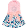 Parisian Pet Cherry Blossoms Dress Dog T-Shirt-Pink