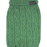Parisian Pet Cable Knit Sweater - Warm & Stylish Pet Sweater in Green for Dogs & Cats