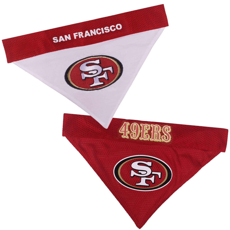 NFL San Francisco 49ers Reversible Dog Bandana