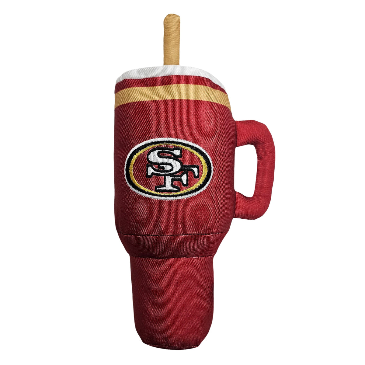 NFL San Francisco 49ers Nylon Tumbler Dog Toy