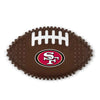 SAN FRANCISCO 49ERS HARD NYLON FOOTBALL CHEW TOY