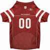 San Francisco 49ers Pet Striped Jersey