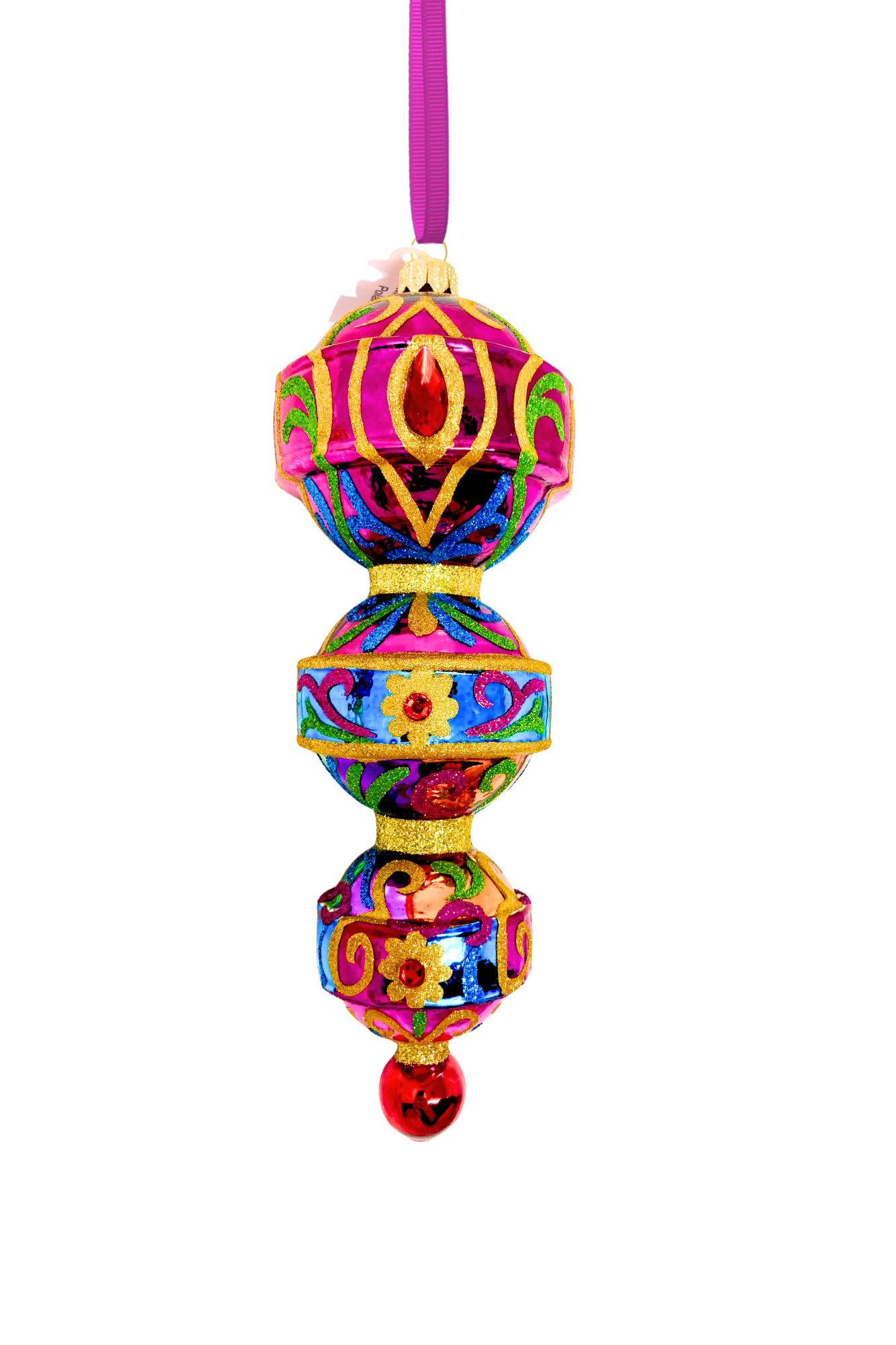 Sardinia Italiana Glass Christmas Ornament