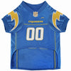 Los Angeles Chargers Pet Striped Jersey