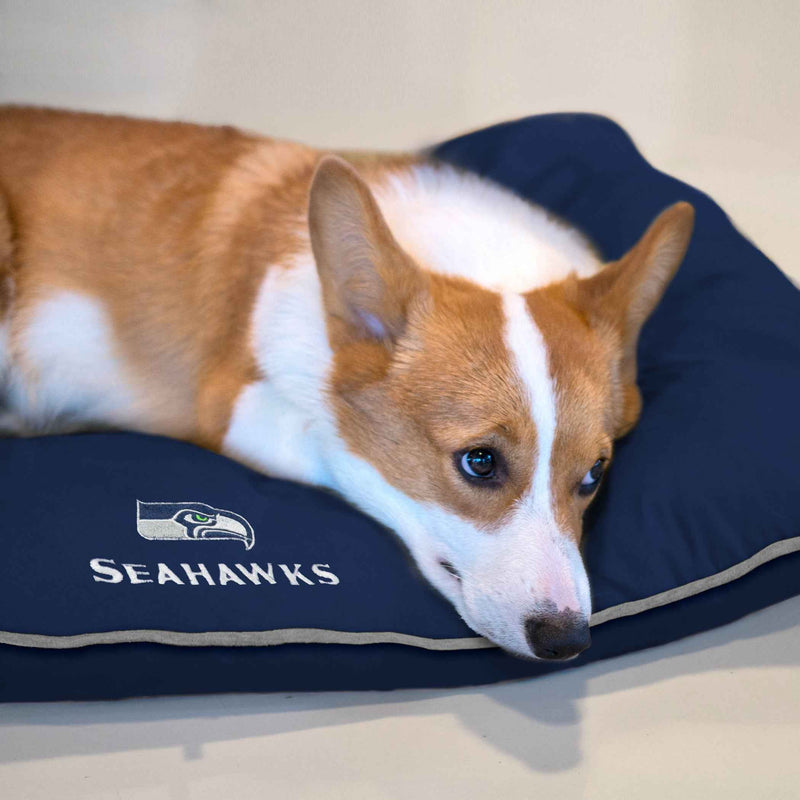 NFL Seattle Seahawks Dog Pillow Bed