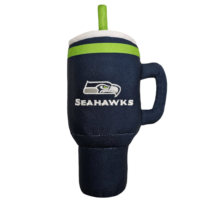 NFL Seattle Seahawks Nylon Tumbler Dog Toy