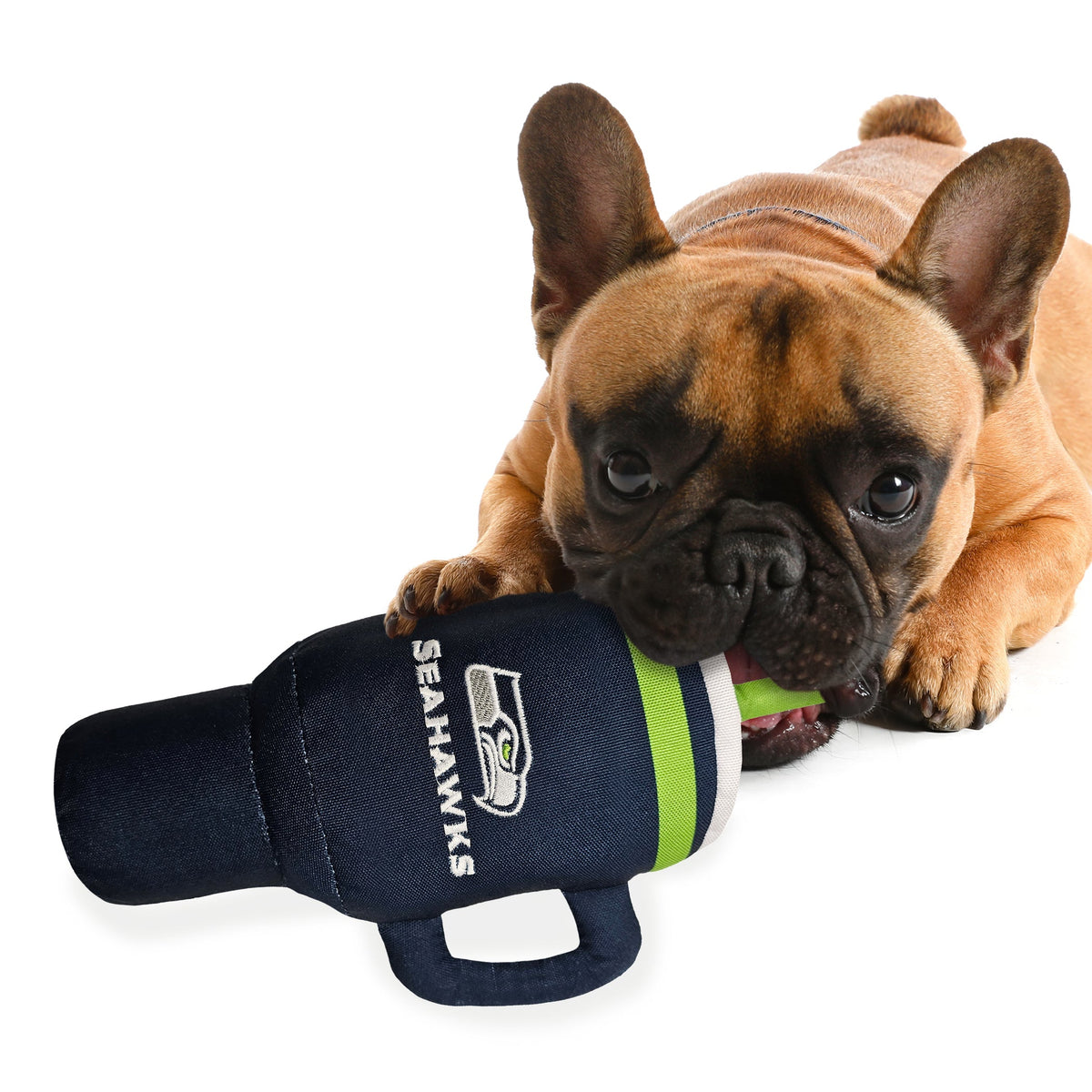 NFL Seattle Seahawks Nylon Tumbler Dog Toy