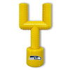 SEATTLE SEAHAWKS HARD NYLON GOAL POST CHEW TOY