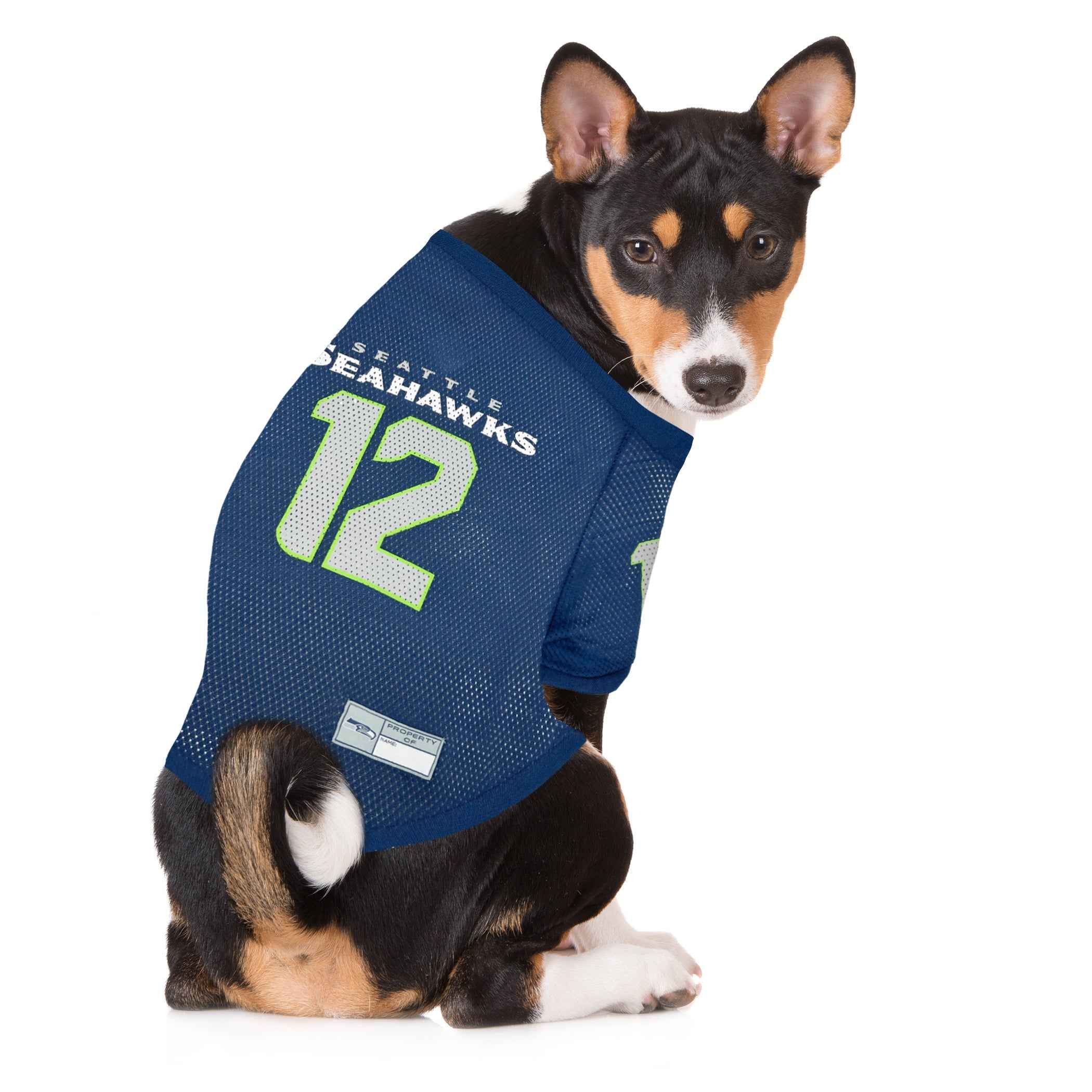NFL Seatlle Seahawks - 12th Man Dog Jersey