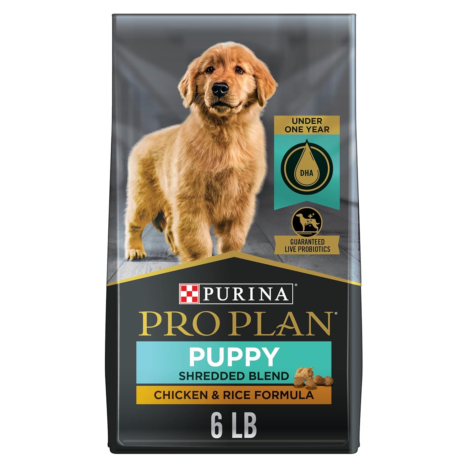 Pro Plan Puppy Shredded Blend Chicken & Rice Formula Dry Dog Food