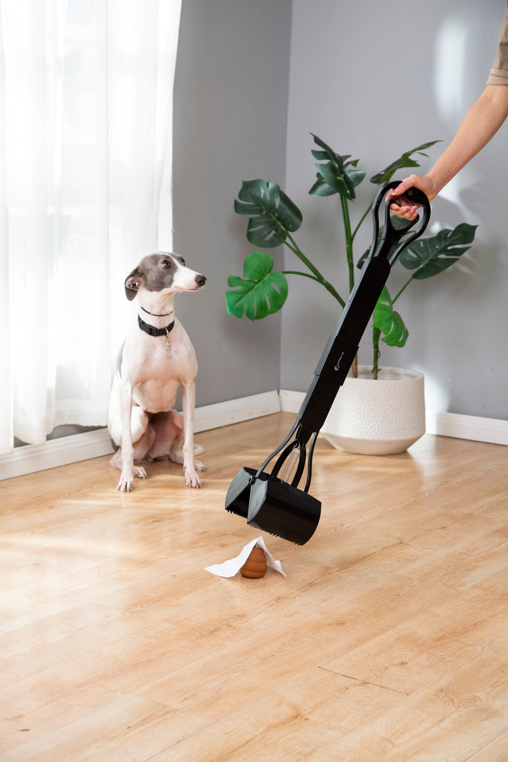 Mr. Peanuts 32" Tall Profile Pooper Scooper | HT Animal Supply