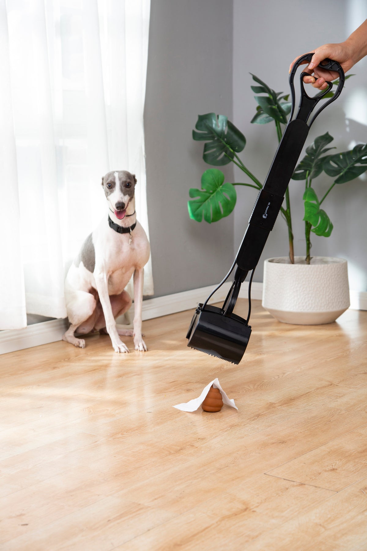 Mr. Peanuts 32" Tall Profile Pooper Scooper | HT Animal Supply