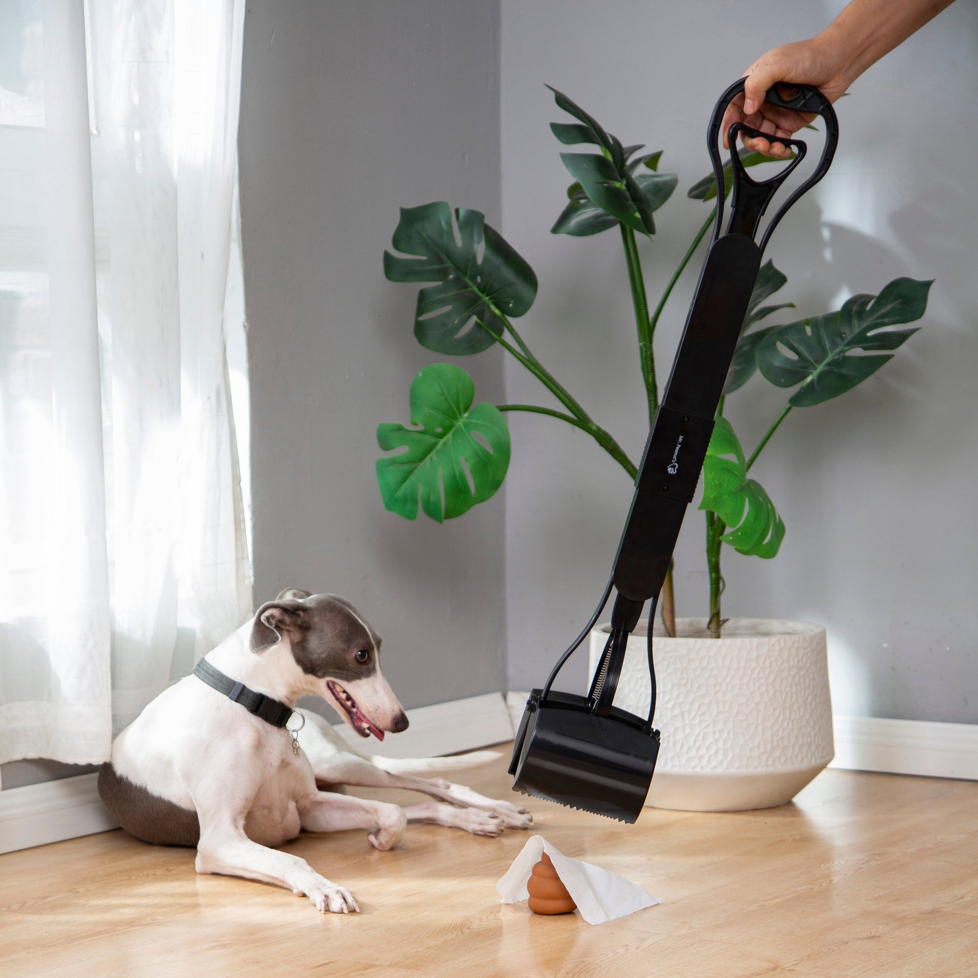 Mr. Peanuts 32" Tall Profile Pooper Scooper | HT Animal Supply