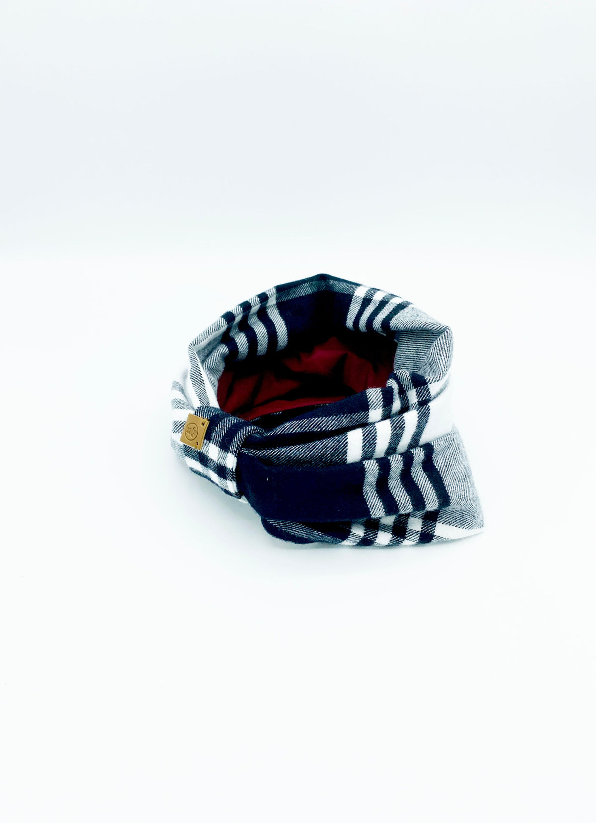 BESPOKE PAWS Bobby Reversible Pet - Cotton Lightweight Warm Winter Snood