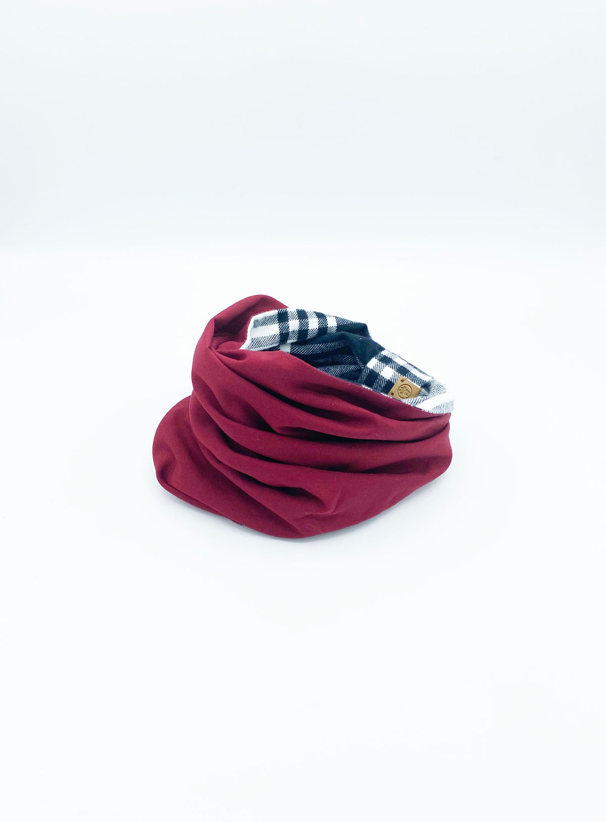 BESPOKE PAWS Bobby Reversible Pet - Cotton Lightweight Warm Winter Snood