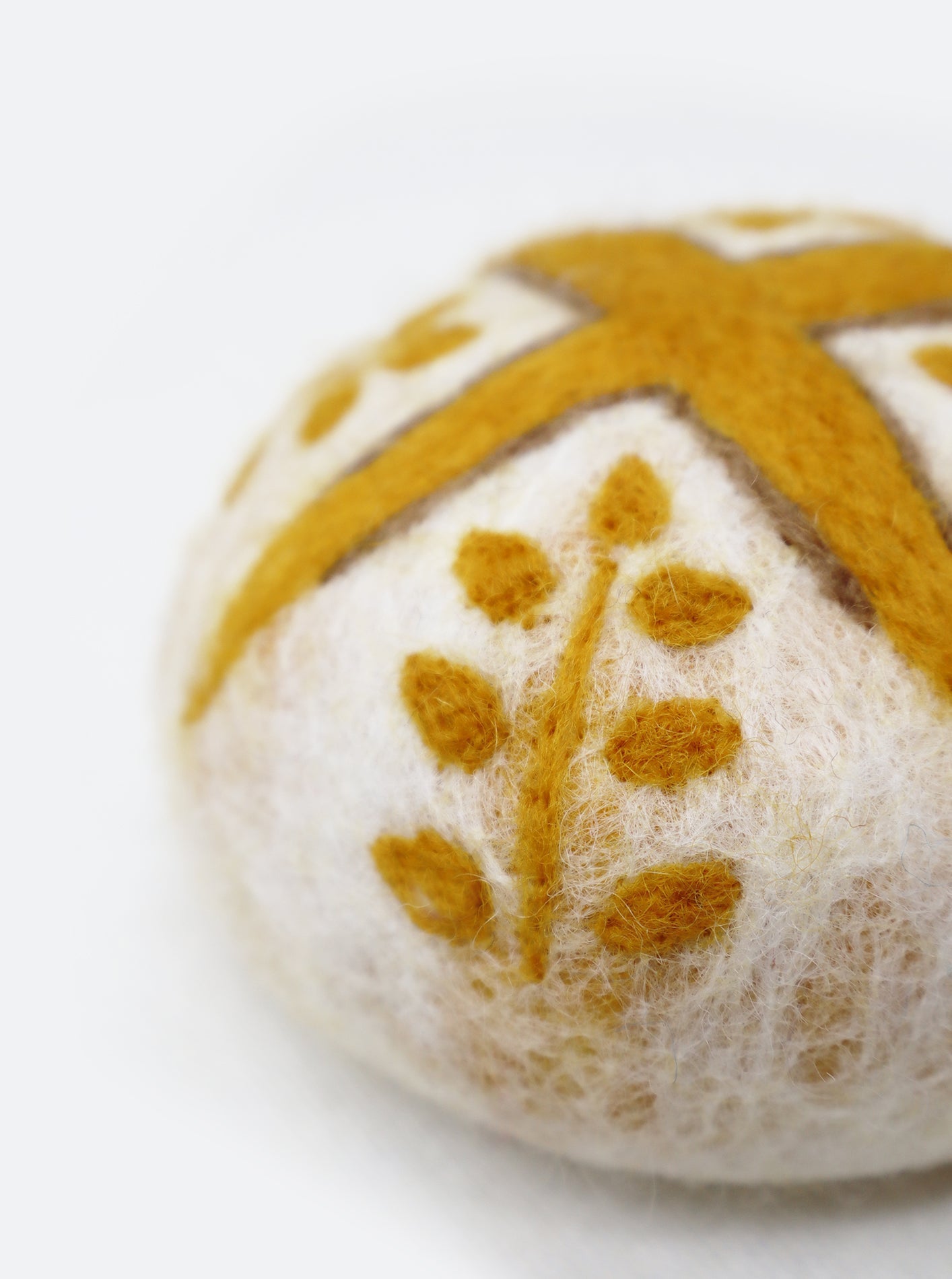 Sourdough Loaf Wool Dog Toy